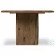 Glenview Weathered Oak 86" Rectangular Dining Table