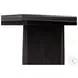 Glenview Smoked Black Oak 86" Rectangular Dining Table