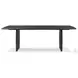 Glenview Smoked Black Oak 86" Rectangular Dining Table