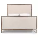 Glenview Weathered Oak Veneer Upholstered Bedroom Set