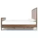 Glenview Weathered Oak Veneer Upholstered Bedroom Set