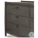Glenview Cracked Smoked Black Oak 6 Drawer Dresser