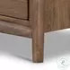 Glenview Weathered Oak Veneer 3 Drawer Nightstand