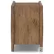 Glenview Weathered Oak Veneer 3 Drawer Nightstand