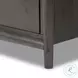 Glenview Cracked Smoked Black Oak 3 Drawer Nightstand