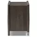 Glenview Cracked Smoked Black Oak 3 Drawer Nightstand