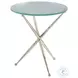 Signature Designs Champagne Marcus Round End Table