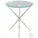 Signature Designs Champagne Marcus Round End Table