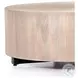 Hudson Ashen Walnut Large Round Coffee Table