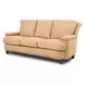 Hutton Tan Fawn Leather Living Room Set