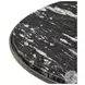 Corbett Polished Black Marble Large Round Occassional Table Set