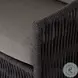 Porto Venao Charcoal Outdoor Swivel Chair