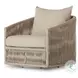 Porto Faye Sand Outdoor Swivel Chair
