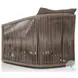 Porto Ellor Brown Outdoor Swivel Chair