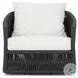 Porto Arashi Salt Outdoor Swivel Chair