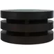 Brix Espresso Round Cocktail Table