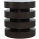 Brix Espresso Round End Table