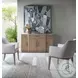 Simpatico White Oak and Carrara Marble Top Buffet