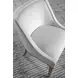 Simpatico White Dove Performance Fabric Side Chair