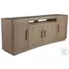Simpatico White Oak TV Stand
