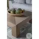Simpatico White Oak Square Cocktail Table