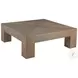 Simpatico White Oak Square Cocktail Table