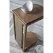 Simpatico Walnut and Brazilian Slate C Table