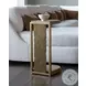 Simpatico Walnut and Brazilian Slate C Table