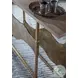 Simpatico White Oak and Brazilian Slate Console Table