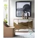 Simpatico White Oak and Brazilian Slate Console Table