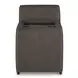 Hoopster Gunmetal 3 Piece 94" Power Reclining Console Modular Loveseat