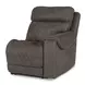 Hoopster Gunmetal 3 Piece 94" Power Reclining Console Modular Loveseat