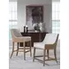 Simpatico White Dove Performance Fabric Woven Counter Height Stool