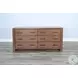 Golden Hearth Natural 6 Drawer Dresser