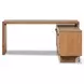 Posada Amber Oak Veneer 78" L-Shaped Desk