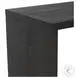Posada Worn Black Oak Veneer 78" L-Shaped Desk