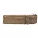 Messina Chunky Sand Woven Outdoor 3 Piece Sectional