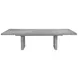 Solimar White Oak 114" Extendable Rectangular Dining Table