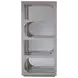 Solimar White Oak Etagere with LED