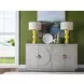 Solimar White Oak 4 Door Buffet