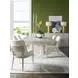 Solimar White Oak 114" Extendable Rectangular Dining Table