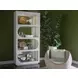 Solimar White Oak Etagere with LED
