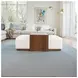Hudson Ivory Boucle Sliding Cocktail Ottoman
