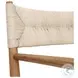Lomas Natural Teak Outdoor Dining Armchair