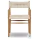 Lomas Natural Teak Outdoor Dining Armchair