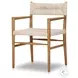 Lomas Natural Teak Outdoor Dining Armchair