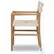 Lomas Natural Teak Outdoor Dining Armchair