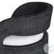Hawkins Vintage Coal Outdoor Swivel Chair