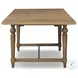 Blinn Worn Oak Veneer Extendable Rectangular Dining Room Set