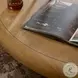Zach Burnished Parawood Large Round Coffee Table